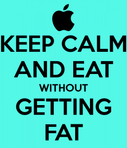 Eat without gaining weight 
